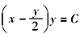 微分方程ydx+（x-y）dy=0的通解是（　　）